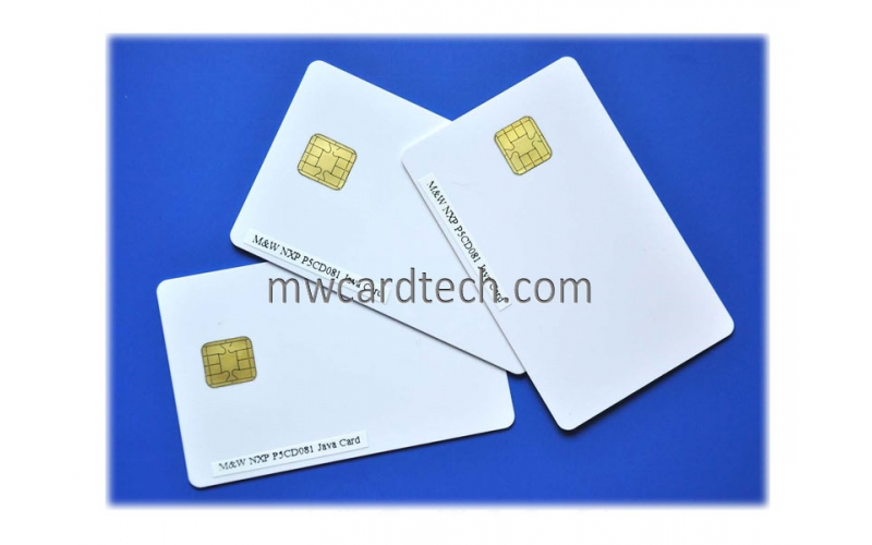 Plastic Contact Java Cards with Chip JCOP 2.3.1 