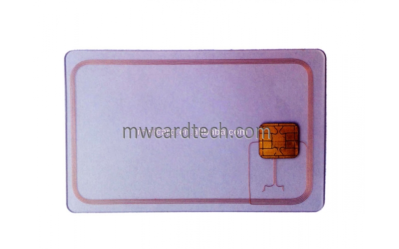 Dual interface Chip smart Card 