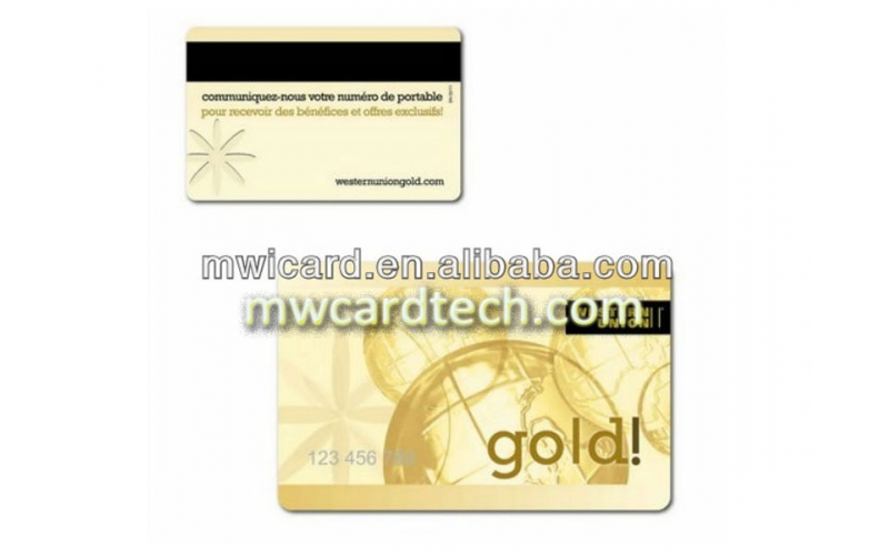 Excellent Service Gold Silver Printing 4K Contactless Smart Card 