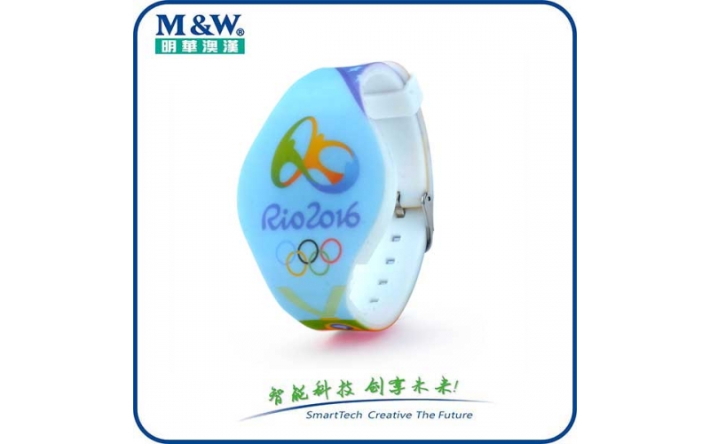Multicolour Silicone Wristbands MWGD1704 RFID card